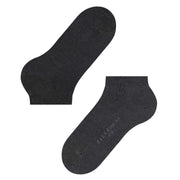 Falke Cool 24/7 Sneaker Socks - Anthracite Mel Grey