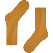 Falke Cosy Wool Boot Socks - Amber Orange