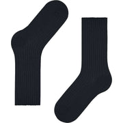Falke Cosy Wool Boot Socks - Dark Navy Blue