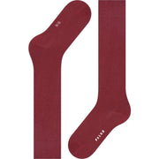 Falke Cotton Touch Knee-High Socks - Burgundy
