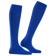 Falke Cotton Touch Knee High Socks - Imperial Blue