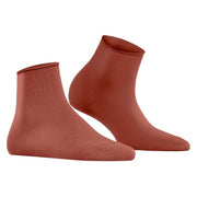 Falke Cotton Touch Short Socks - Cayenne Brown