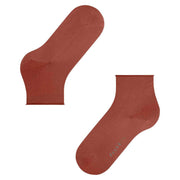 Falke Cotton Touch Short Socks - Cayenne Brown