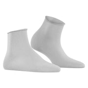 Falke Cotton Touch Short Socks - Silver Grey