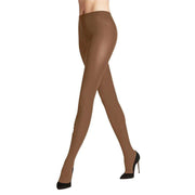 Falke Cotton Touch Tights - Tawny Brown