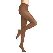 Falke Cotton Touch Tights - Tawny Brown