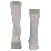 Falke Dot 15 Denier Knee High Socks - Lunar Grey