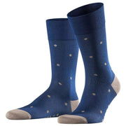 Falke Dot Socks - Royal Blue