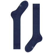 Falke Energizing Cotton Knee High Socks - Deep Blue