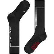 Falke Energizing Knee High Health Socks - Black/White