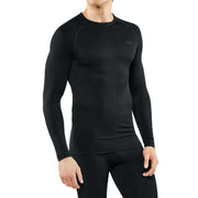 Falke Maximum Warm Long Sleeve Shirt - Black