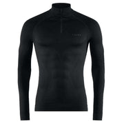Falke Maximum Warm Long Sleeve Zip Shirt - Black