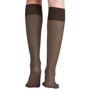 Falke Pure Matt 20 Denier Knee High Stockings - Brenda Brown