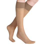 Falke Pure Matt 20 Denier Knee High Stockings - Powder Tan