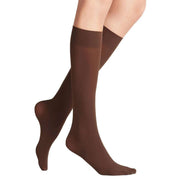 Falke Pure Matt 50 Denier Knee-High Tights - Brenda Brown