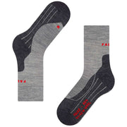 Falke RU4 Endurance Wool Socks - Light Grey Mel