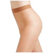 Falke Seidenglatt 15 Den Transparent Shining Tights - Sun Tan