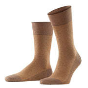 Falke Sensitive Herringbone Socks - Hazle Brown