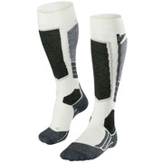 Falke Skiing 2 Medium Cashmere Knee High Socks - Wool White