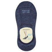 Falke Step High Cut No Show Socks - Navy Mel