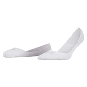 Falke Step Medium Cut No Show Boxed Socks - White