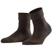 Falke Striggings Rib Socks - Dark Brown