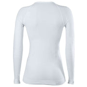 Falke Tight Fit Long Sleeve Round Neck Shirt - White