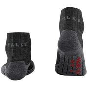 Falke TK2 Explore Short Socks - Asphalt Mel Grey