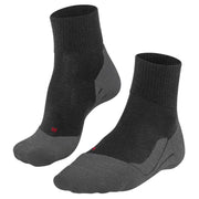 Falke TK5 Wander Wool Short Socks - Asphalt Mel Grey