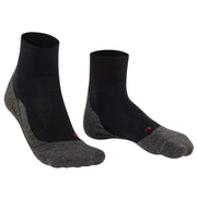 Falke TK5 Wander Wool Short Socks - Black Mix