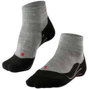 Falke Trekking 5 Short Socks - Light Grey