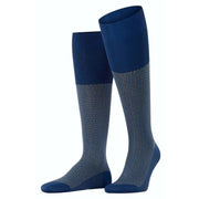 Falke Uptown Tie Knee High Socks - Royal Blue