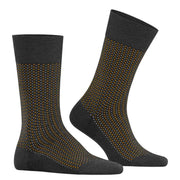 Falke Uptown Tie Socks - Anthracite Grey