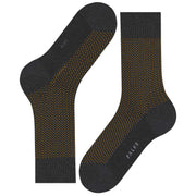 Falke Uptown Tie Socks - Anthracite Grey