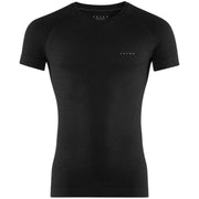 Falke Wool-Tech Light Regular Fit Short Sleeve Shirt - Black