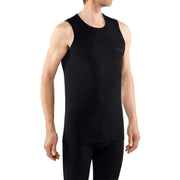 Falke Wool-Tech Light Regular Fit Singlet Shirt - Black