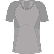 Falke Wool Tech Light Short Sleeved Sports Shirt - Grey Heather