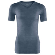 Falke Wool Tech Light Short Sleeved T-Shirt - Capitain Blue