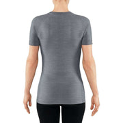 Falke Wool Tech Light Short Sleeved T-Shirt - Grey Heather