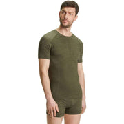 Falke Wool Tech Light Short Sleeved Training Shirt - Herb Green