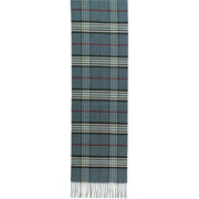 Fraas Checked Scarf - Ice Blue