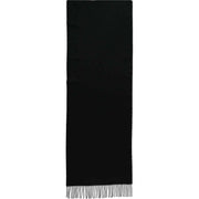 Fraas Recycled Plain Scarf - Black