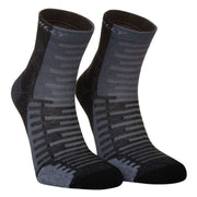 Hilly Active Anklet Min Socks - Black/Grey