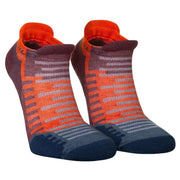 Hilly Active Socklet Min Socks - Burgundy/Orange