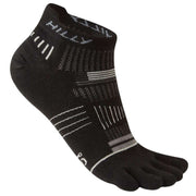 Hilly Toe Socks - Black/Grey