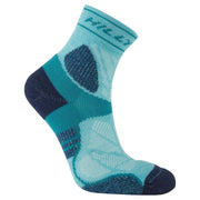 Hilly Trail Anklet Max Socks - Peppermint/Teal