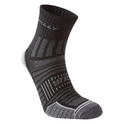 Hilly Twin Skin Anklet Socks - Black/Grey Marl