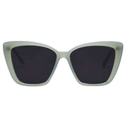 I-SEA Aloha Fox Sunglasses - Sage/Smoke