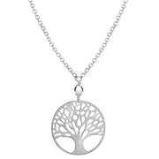 KJ Beckett Tree of Life Necklace - Silver