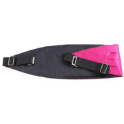 Knightsbridge Neckwear Bow Tie and Cummerbund Set - Pink